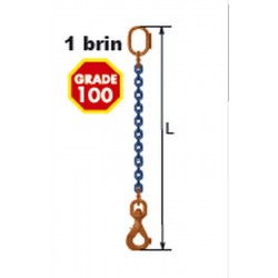Mètre supplémentaire pour élingue à chaîne 1 brin Grade 100 