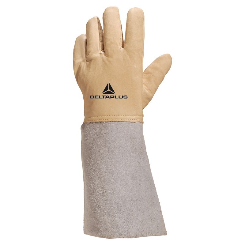 Lot de 6 paires de gants cuir cryogénique traité hydrofuge Delta Plus