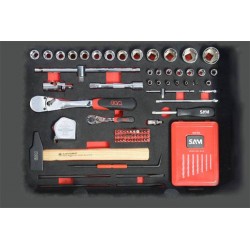 Valise trolleys 136 outils SAM