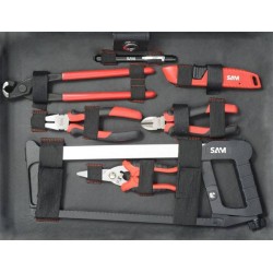 Valise trolleys 136 outils SAM