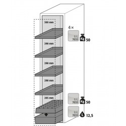 Armoire V-Line 90 minutes