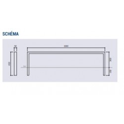 Barre accroche moto Milan