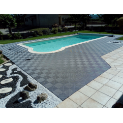 Lot de 6 dalles damier Polydal