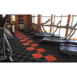 Lot de 6 dalles damier Polydal