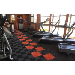 Lot de 6 dalles damier Polydal