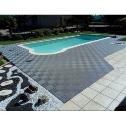 Lot de 6 dalles damier Polydal