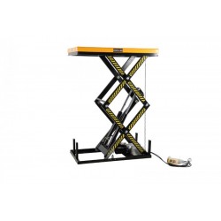 Table élévatrice électrique à double ciseaux 1000 kg, levée jusqu'à 1780 mm