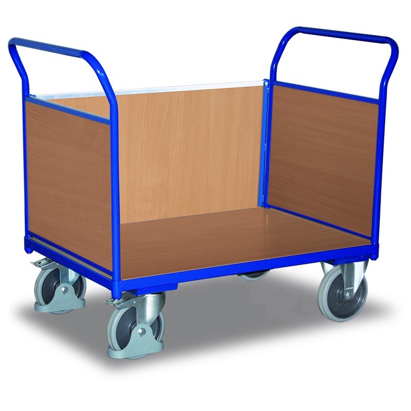 Chariot modulaire à 3 panneaux bois